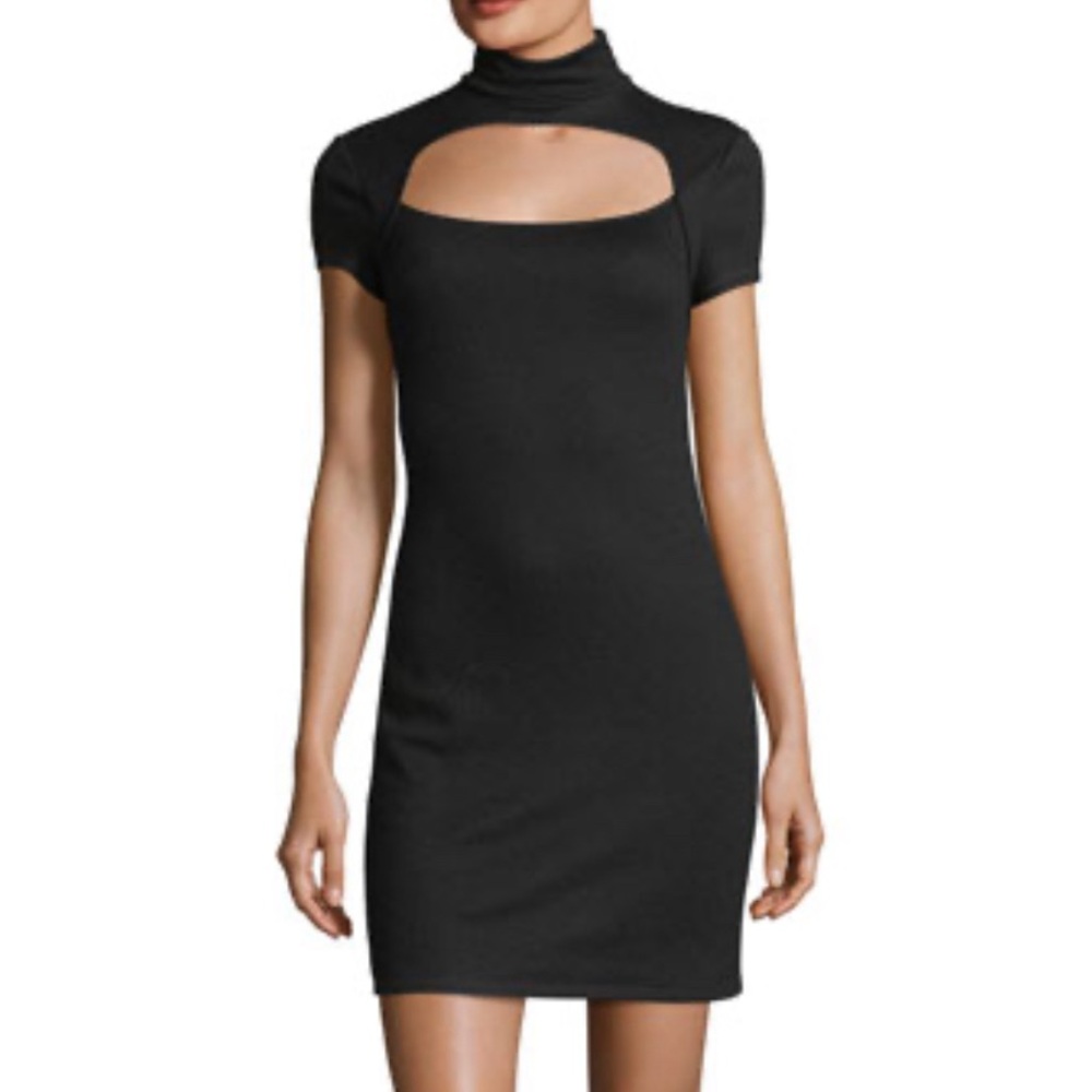 Helmut Lang Black Mini Dress